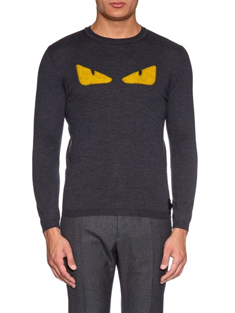 fendi bag bugs pullover